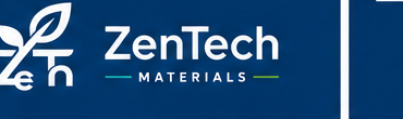 ZenTech Materials logo, reversed
